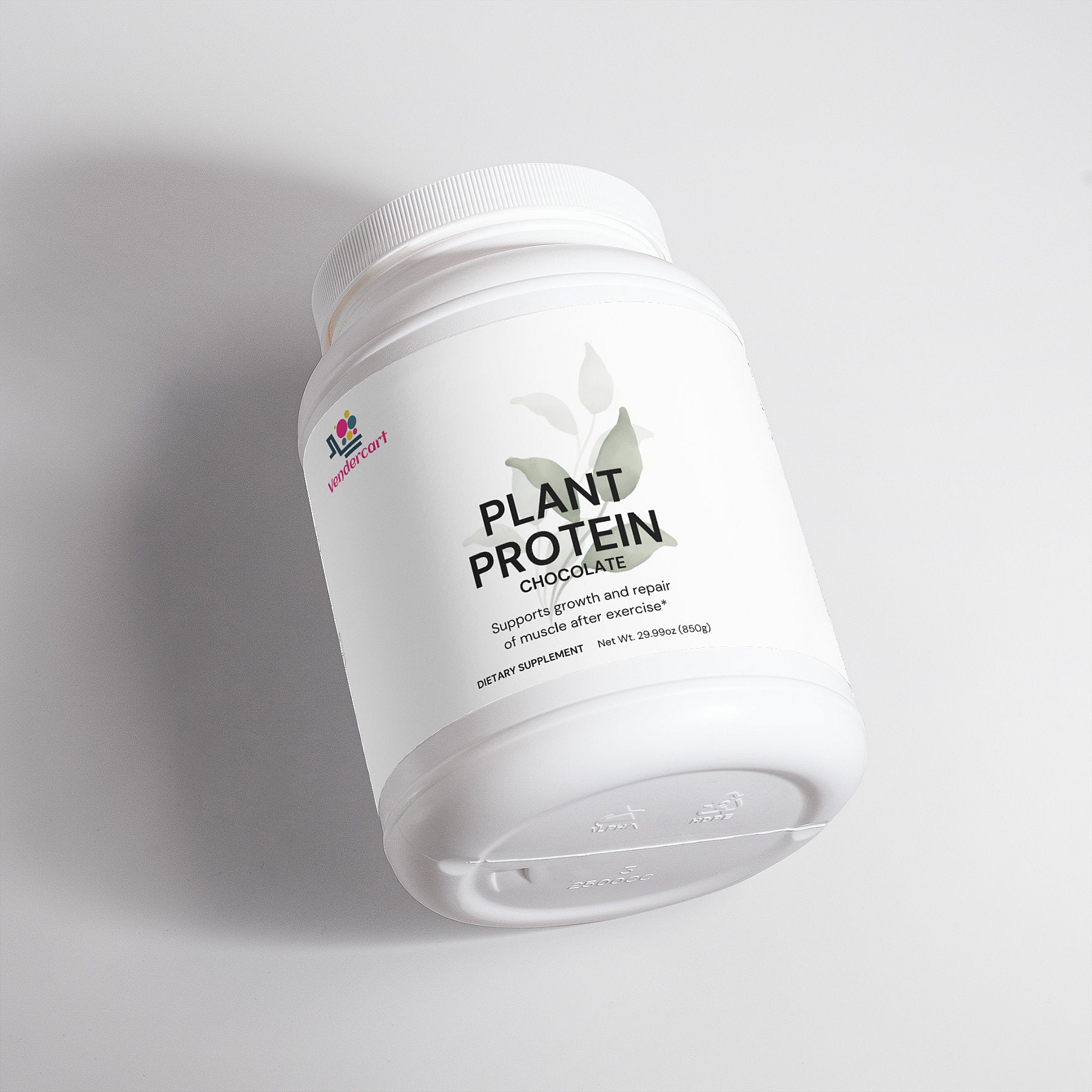 Plant Protein Chocolate 21g Protein, Muscle Recovery, Weight Management, And Digestive Support vibeactive