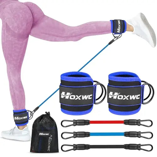 Ankle Resistance Bands with Cuffs vibeactive