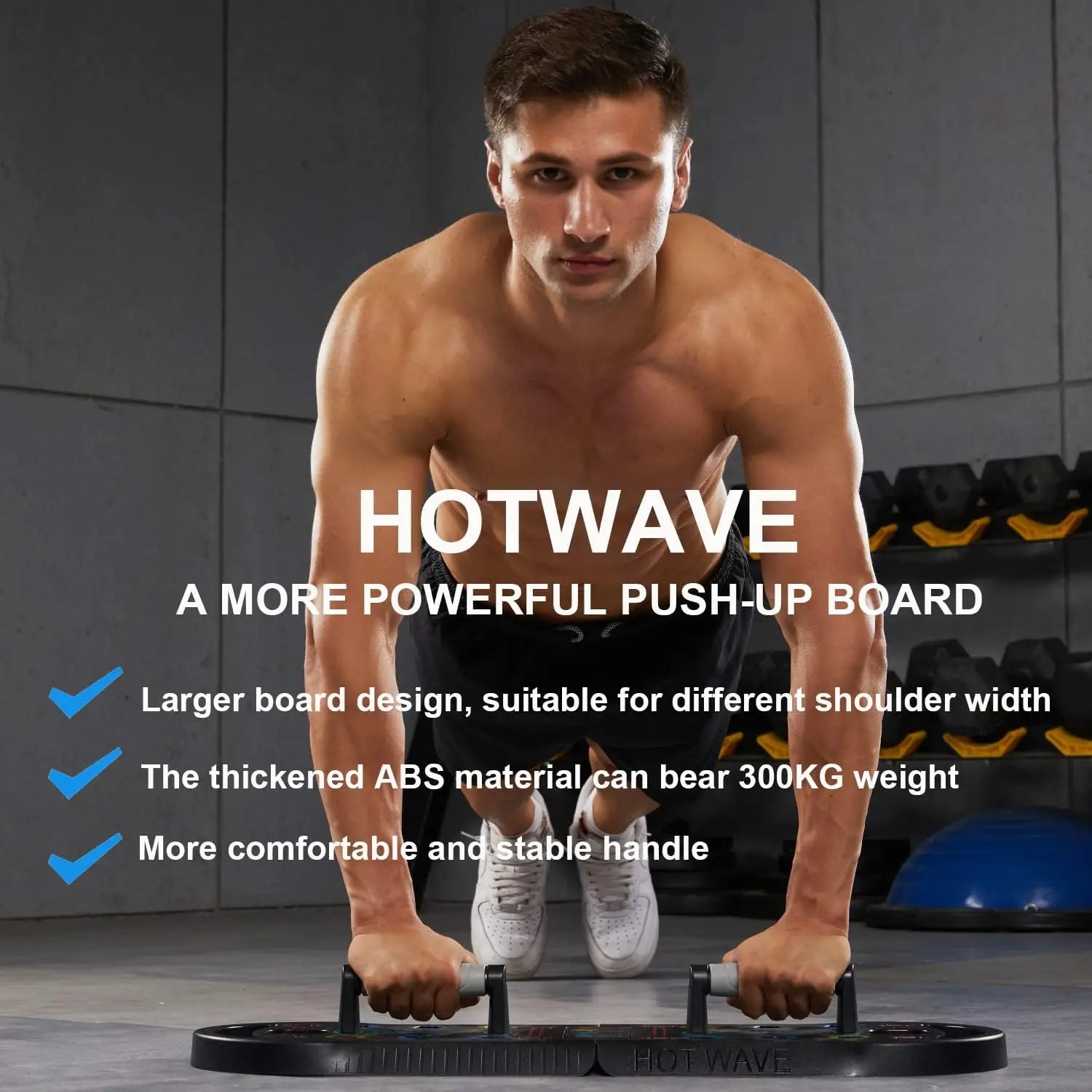 HOTWAVE Foldable Push Up Board vibeactive
