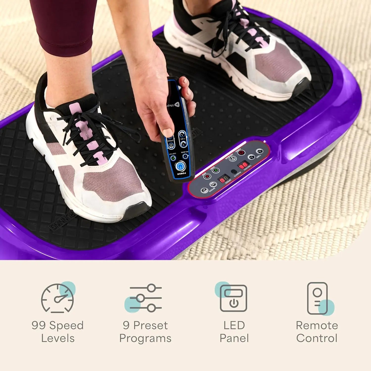 Lifepro Waver Vibration Plate Machine vibeactive