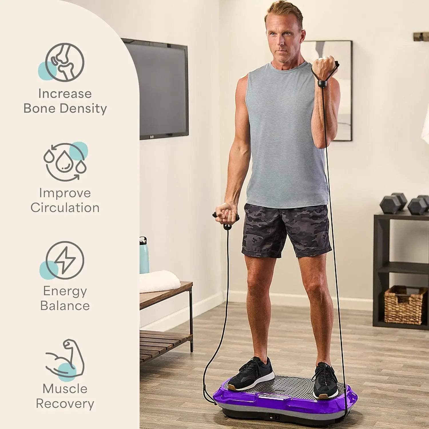 Lifepro Waver Vibration Plate Machine vibeactive