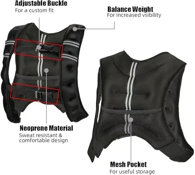 Weighted Vest Strength Training vibeactive